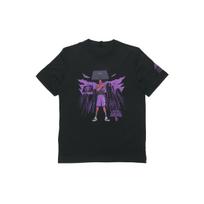 Adidas X Marvel Dame Black Panther Avengers Basketball Short Sleeve T-Shirt Men Tops DU6716 M blue