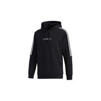Adidas Neo Velour Hoodie Long Sleeve Sweatshirt Men Tops Black GK8766 M