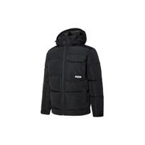 Puma Oversized Pocket Down Jacket Men Outerwear Black 532915-01 XS