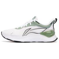 Li Ning Yuying 3.0 Comfortable Simple Shock Absorbing Wear Resistant Breathable Low Top Running Shoes Women sneaker White Green ARHU024-3 35 white