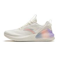 Anta C37+ Jump Rope Shock Absorbing Wear Resistant Breathable Lightweight Low Top Running Shoes Women sneakers White Orange Purple 922425507-1 36.5