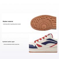Li-Ning Cloud Non-Slip Shock Absorbing Lightweight Rebound Low-Top Kids Skate Shoes Kids Sneakers Blue White YKCT176-3 39 beige