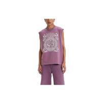 Levis SS23 Rainbow Series Printed Round Neck Sleeveless T-Shirt Men Tops Purple A5337-0000 L