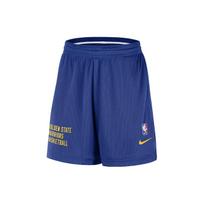 Nike Golden State Warriors Logo Print Breathable Sports Shorts Men Shorts Royal-Blue FB3727-495 L blue