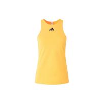 Adidas Solid Color Logo Sports Casual Vest Women Tops Light-Yellow IW3944 L