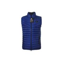 Nike Striped Zip-Up Stand Collar Down Vest Men Vests Blue 943368-423 M