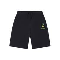 Li Ning CF Su Series Urban Functional Lace Logo Print High Waist Sports Regular Shorts Women shorts Black AKSSB10-3 L