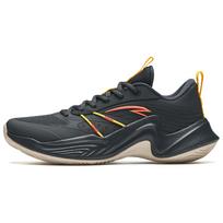 Anta Heat Wave Cement Nemesis Non-Slip Wear-Resistant Low-Top Basketball Shoes Men sneaker Black Yellow 912421604S-4 39