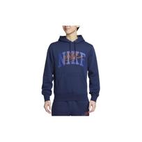 Nike Logo Embroidered Hoodie Men Hoodies Blue FV4448-410 L