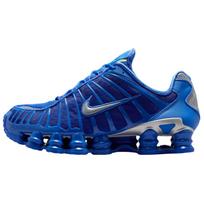 Nike Shox TL Hyper Royal vyriški sportbačiai, metalinio sidabro ir juodi, AV3595-400 41 blue