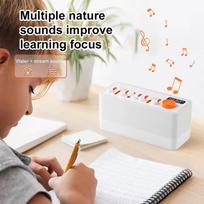 Smart Sleep Aid Speaker RGB 12 Colors Night Light with 8 Nature Sounds White Noise Sleep Machine Bluetooth-compatible Speaker Sleep speaker balta