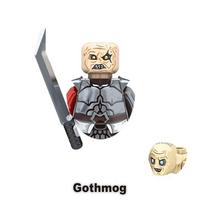 Kids Toys Medieval Film Figures Series Goblin Orcs Uruk-hai Sauron Assembly  Model Small Particles Building Blocks Boys Gifts