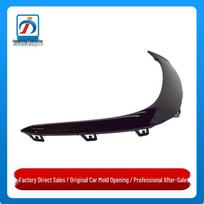 Mercedes GLE W167 Front Bumper Wind Knife Crescent - Black Left Side