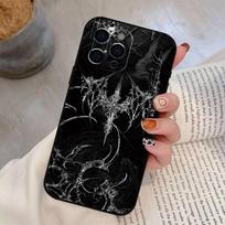 Gothic Cyber Sigil Cross Phone Case For iPhone 17, 16,15,14,13,12,11 Plus,Pro Max, Others Soft Black Cover iPhone15