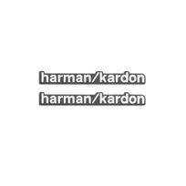 3D Aluminum Harman/Kardon Badge Emblem Car Audio Stickers For Lexus Mercedes Benz AMG Alfa Romeo Renault Mazda Toyota Ford Lada