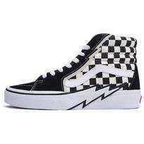 Vans Sk8-Hi Bolt - languotos lentos spalvos unisex sportbačiai juodi ir balti VN0A5JIVA04 35
