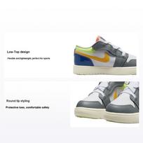 Air Jordan 1 Low ALT PS Hoops Vaikų sportbačiai Daugiaspalviai Balti Kokoso Pieno FB1836-181 35