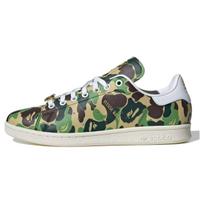 BAPE x adidas Stan Smith 30th Anniversary - ABC Camo Unisex Sneakers Multi-Color Cloud-White Off-White IG8949 38⅔
