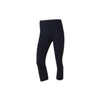 Under Armour Rush Vent Capri Pkt Sports Casual Solid Tight Fitness Cropped Pants Women Bottoms Black 1365357-001 M