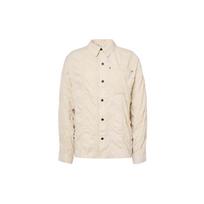 Nike Sportswear Tech Pack Textured Woven Long Sleeve Shirt Men Tops Sand-Dune White FB7364-126 M white