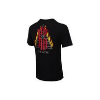 Nike Kyrie Irving Basketball Print Crew Neck Short Sleeve T-Shirt Men Tops Black DJ1567-010 XXXL red