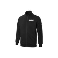 PUMA Solid Color Letter Logo Track Jacket Men Jackets Black 671981-01 S black