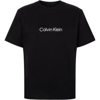 Calvin Klein Logo Print Short Sleeve T-Shirt Women Tops Black 40WH113-BAE M black