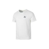 Puma Retro American Breathable Casual Logo Print Crew Neck T-Shirt Men Tops White 630353-65 XL white