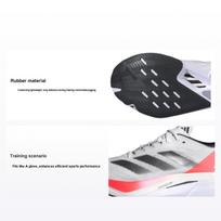 Adidas  Adizero Boston 12 White Aurora Solar Red Women Sneakers Cloud-White Aurora-Metallic IF9210 40