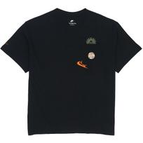 Nike American Vintage Logo Print Pocket Crew Neck T-Shirt Men Tops Black DR7967-010 XL black