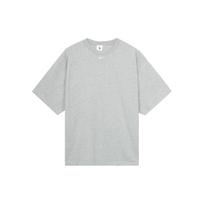 Nike Solo Swoosh Solid Thick Short Sleeve T-Shirt Men Tops Dark-Grey FB7866-063 L