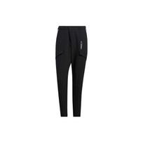 Adidas Terrex Dwr Pants Solid Color Logo Button Straight Leg Sports Pants Men Pants Black HM9719 XS