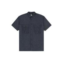 Levis Cool Series Solid Color Comfortable Loose Short Sleeve Shirt Men shirts Blue 39040-0003 L