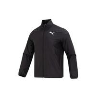 Puma Logo Print Stand Collar Jacket Men Jackets 680657-01 XXL black