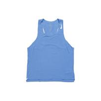 Nike Adv Aeroswift Dri-Fit Logo Print Athletic Slim Fit Running Crew Neck Solid Color Sleeveless Tank Top Men Tops Blue DM4624-450 L