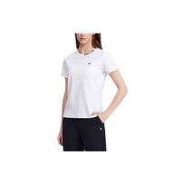 FILA Logo Print American Vintage Casual Crew Neck Short Sleeve T-Shirt Women Tops White F11W321103BWT S white