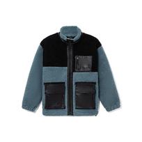 Li Ning X Star Wars Collaboration Fleece Warm Loose Jacket Men Jacket Blue AFDR773-2 2XL black
