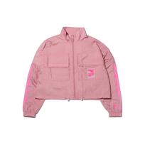 Puma Evide Full-Zip Stand Collar Printed Jacket Women Jacket Pink 599187-16 XL pink