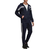 Adidas Sportswear Mts Urban Hooded Long Sleeve Jacket Men Jacket Blue FS6091 S
