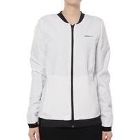 Adidas Neo Sports Lifestyle Series Zipper Comfortable Long Sleeve Jacket Women jackets White FH9330 XXL