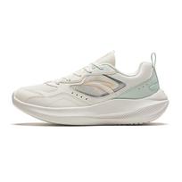 Anta Dream Comfortable Versatile Shock Absorbing Durable Lightweight Low Top Running Shoes Women sneaker White Green Pink 922525536F-2 35.5