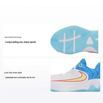 Nike Giannis Immortality 4 SE GS Vaikiški sportbačiai „Photo Blue Light Lemon Twist“ – balti, Hyper Royal spalvos 38.5 white