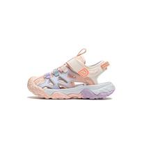 Li Ning Kids Sports Lifestyle Series Trek 2 Comfortable Simple Color Block Kids Sandals Kids sandals YKKU004-8 26