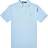 Polo Ralph Lauren Small Pony Embroidered Casual Short Sleeve Polo Shirt Men tops Blue 710751221-004 XXL