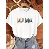 European sizes Personalized Mama T-Shirt with Names - Custom Family Shirt for Mom, 's Names & Mother's Day Gift S balta