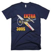 Extra 300S (Black) Airplane T-shirt- Personalized with N# XL