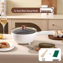Multi-Functional Non-Stick Electric Wok: High-Power Cooker for Frying, Stir-Frying, Steaming, Boiling, Integrated Hot Pot Multi-functional Non-stick Electric Wok
