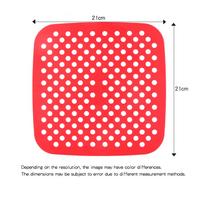 Air Fryer Silicone Mat Kitchen Accessories Non-stick Baking Mat Pastry Tools Accessories Bakeware Oil Mats Cake Grilled Saucer