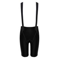 Kids Cycling Bib Shorts Cross Back Elastic Straps Quick Drying Padded Shorts Sports Training 5-6 Years juoda