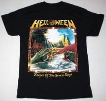 HELLOWEEN gardien des SEVEN KEYS II T-shirt Cotton Tee All Size S-4XL VN2415 S
